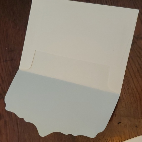 1980's Unused Victorian Greeting Card - "The Chickens" w/Scalloped Envelope - Picture 10 of 12